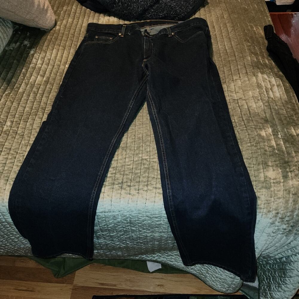 MEMBERS MARK EUC 40 x 32 MENS BLUE JEANS